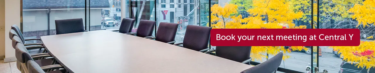Book your next meeting at central Y